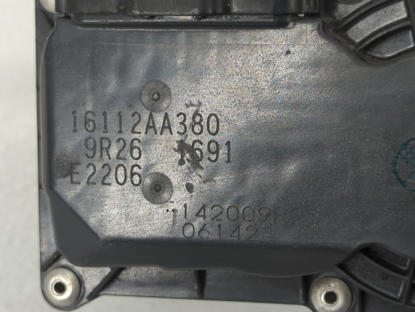 2011-2017 Subaru Forester Throttle Body P/N:16112AA380 Fits Fits 2011 2012 2013 2014 2015 2016 2017 OEM Used Auto Parts - Oe