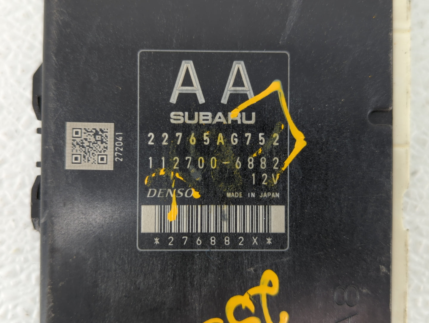 2015-2016 Subaru Forester PCM Engine Control Computer ECU ECM PCU OEM P/N:22765AG753 22765AG750, 22765AG751 Fits Fits 2015 2
