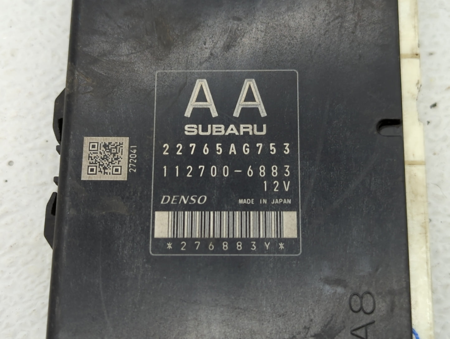 2015-2016 Subaru Forester PCM Engine Control Computer ECU ECM PCU OEM P/N:22765AG753 22765AG750, 22765AG751 Fits Fits 2015 2