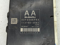 2015-2016 Subaru Forester PCM Engine Control Computer ECU ECM PCU OEM P/N:22765AG753 22765AG750, 22765AG751 Fits Fits 2015 2