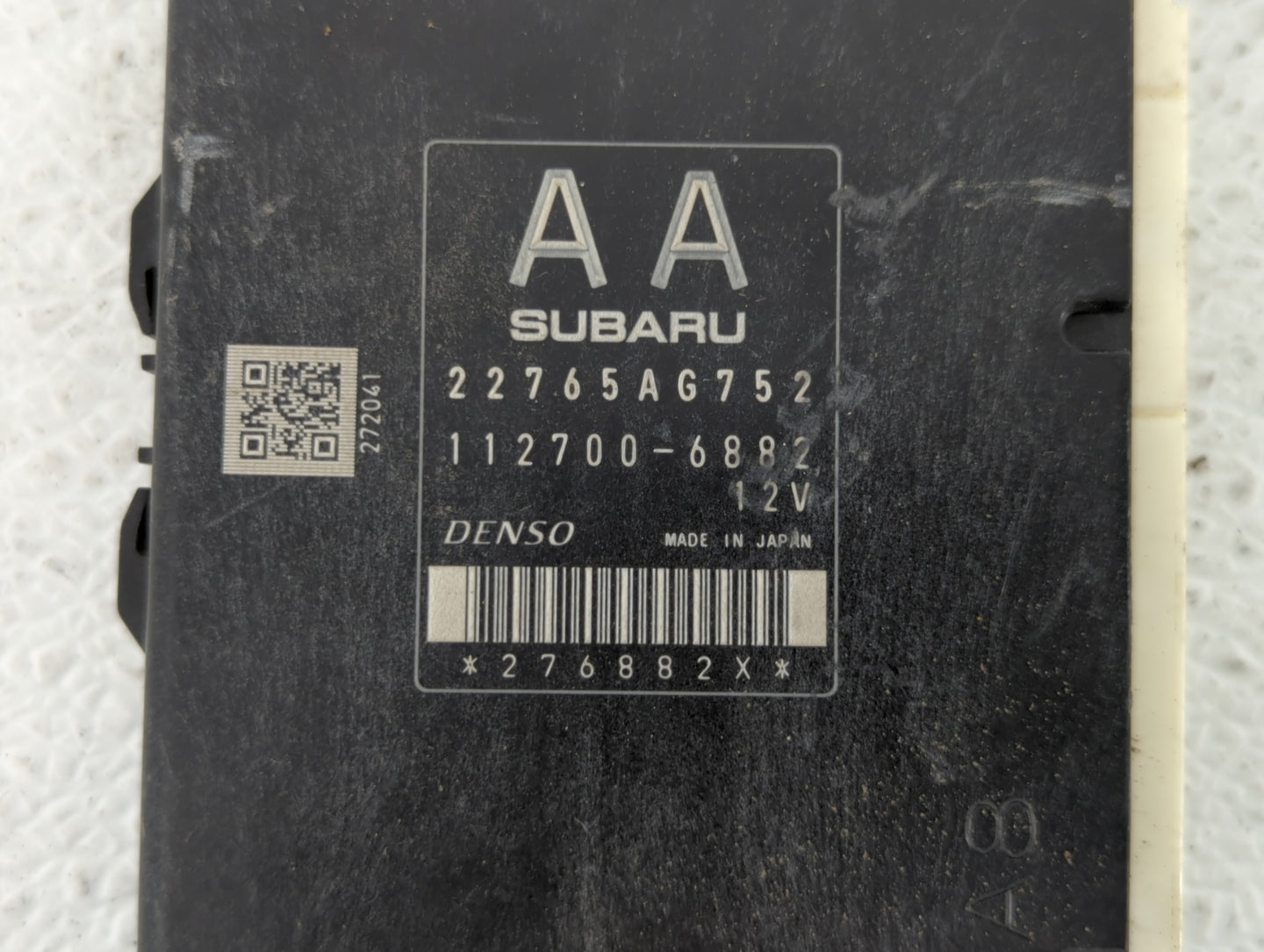 2015-2016 Subaru Forester PCM Engine Control Computer ECU ECM PCU OEM P/N:22765AG753 22765AG750, 22765AG751 Fits Fits 2015 2