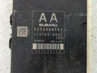 2015-2016 Subaru Forester PCM Engine Control Computer ECU ECM PCU OEM P/N:22765AG753 22765AG750, 22765AG751 Fits Fits 2015 2