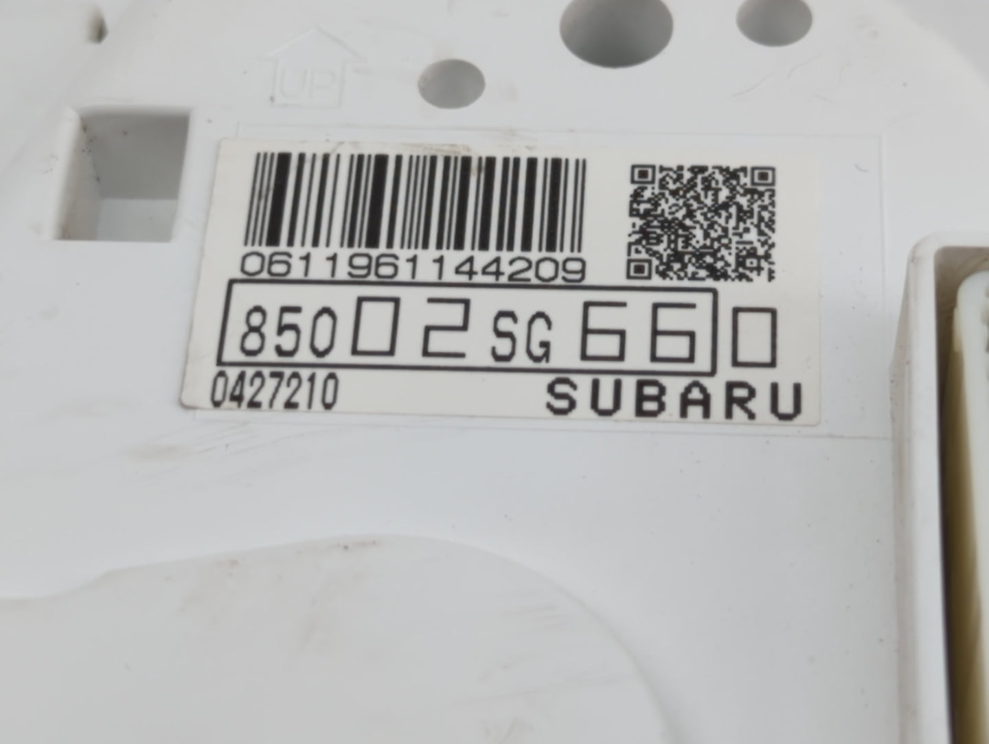 2015 Subaru Forester Instrument Cluster Speedometer Gauges P/N:85002SG660 Fits OEM Used Auto Parts - Oemusedautoparts1.com