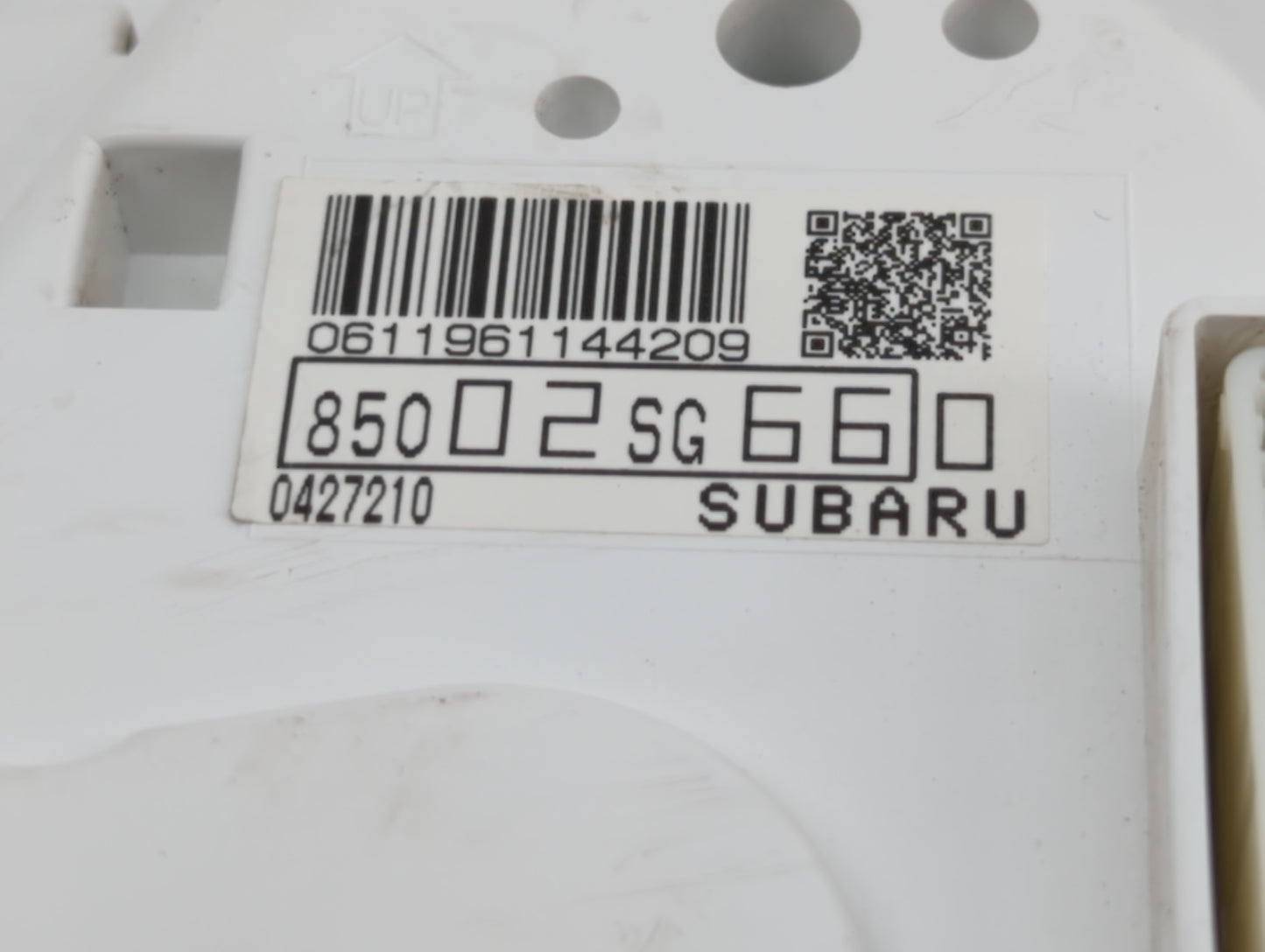 2015 Subaru Forester Instrument Cluster Speedometer Gauges P/N:85002SG660 Fits OEM Used Auto Parts - Oemusedautoparts1.com