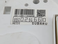 2015 Subaru Forester Instrument Cluster Speedometer Gauges P/N:85002SG660 Fits OEM Used Auto Parts - Oemusedautoparts1.com