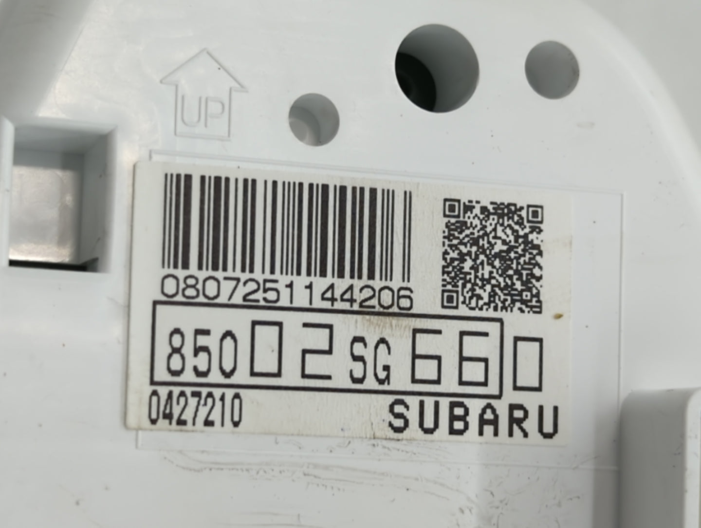 2015 Subaru Forester Instrument Cluster Speedometer Gauges P/N:85002SG660 Fits OEM Used Auto Parts - Oemusedautoparts1.com