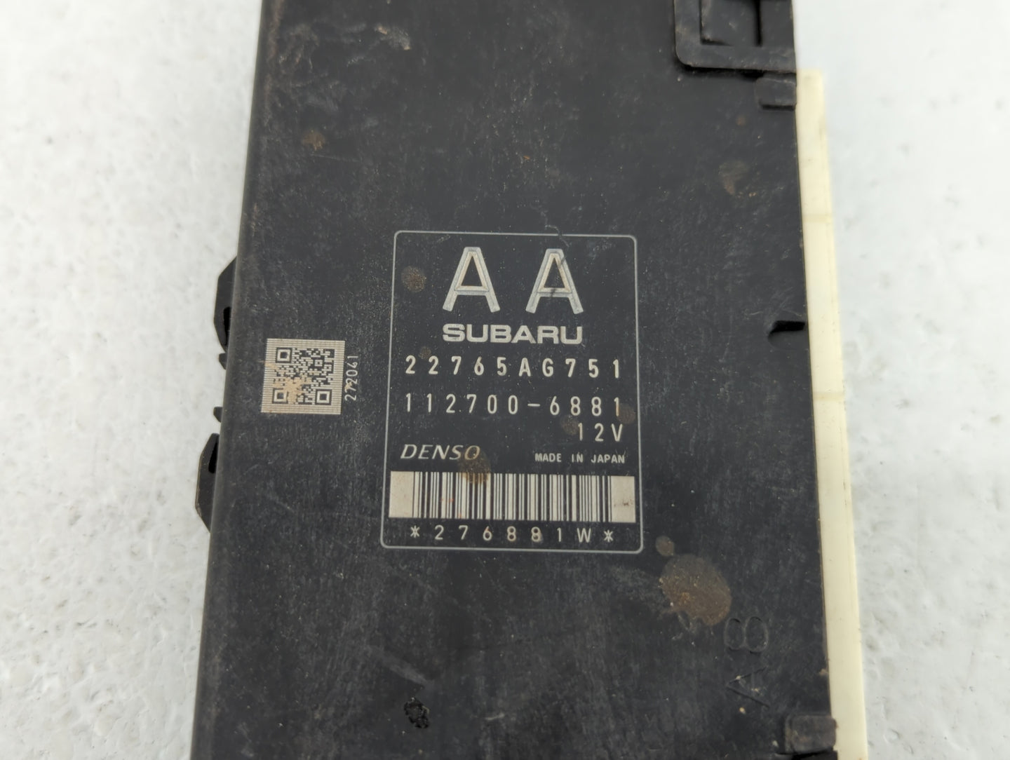 2015-2016 Subaru Forester PCM Engine Control Computer ECU ECM PCU OEM P/N:22765AG753 22765AG750, 22765AG751 Fits Fits 2015 2