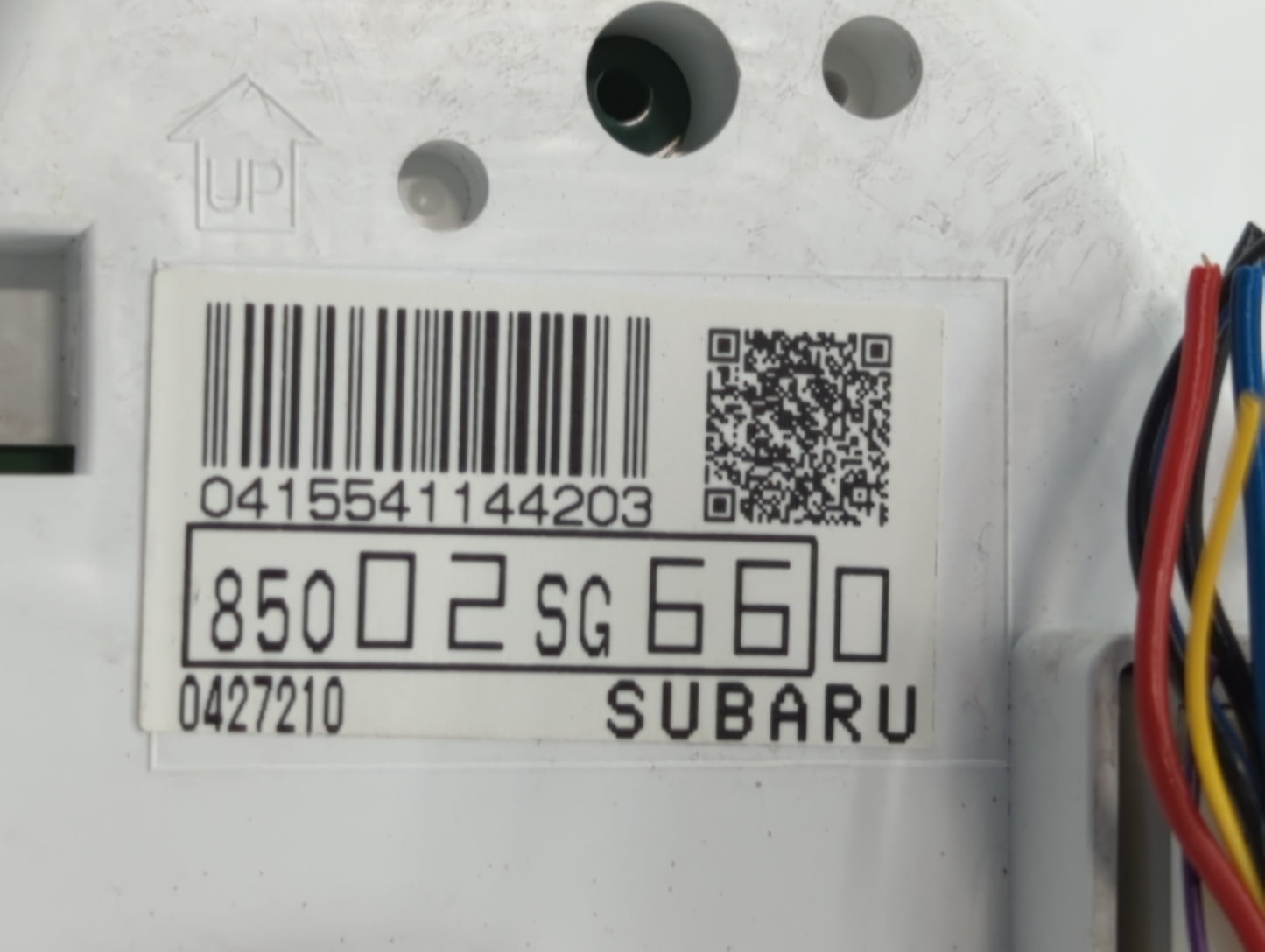 2015 Subaru Forester Instrument Cluster Speedometer Gauges P/N:85002SG660 Fits OEM Used Auto Parts - Oemusedautoparts1.com