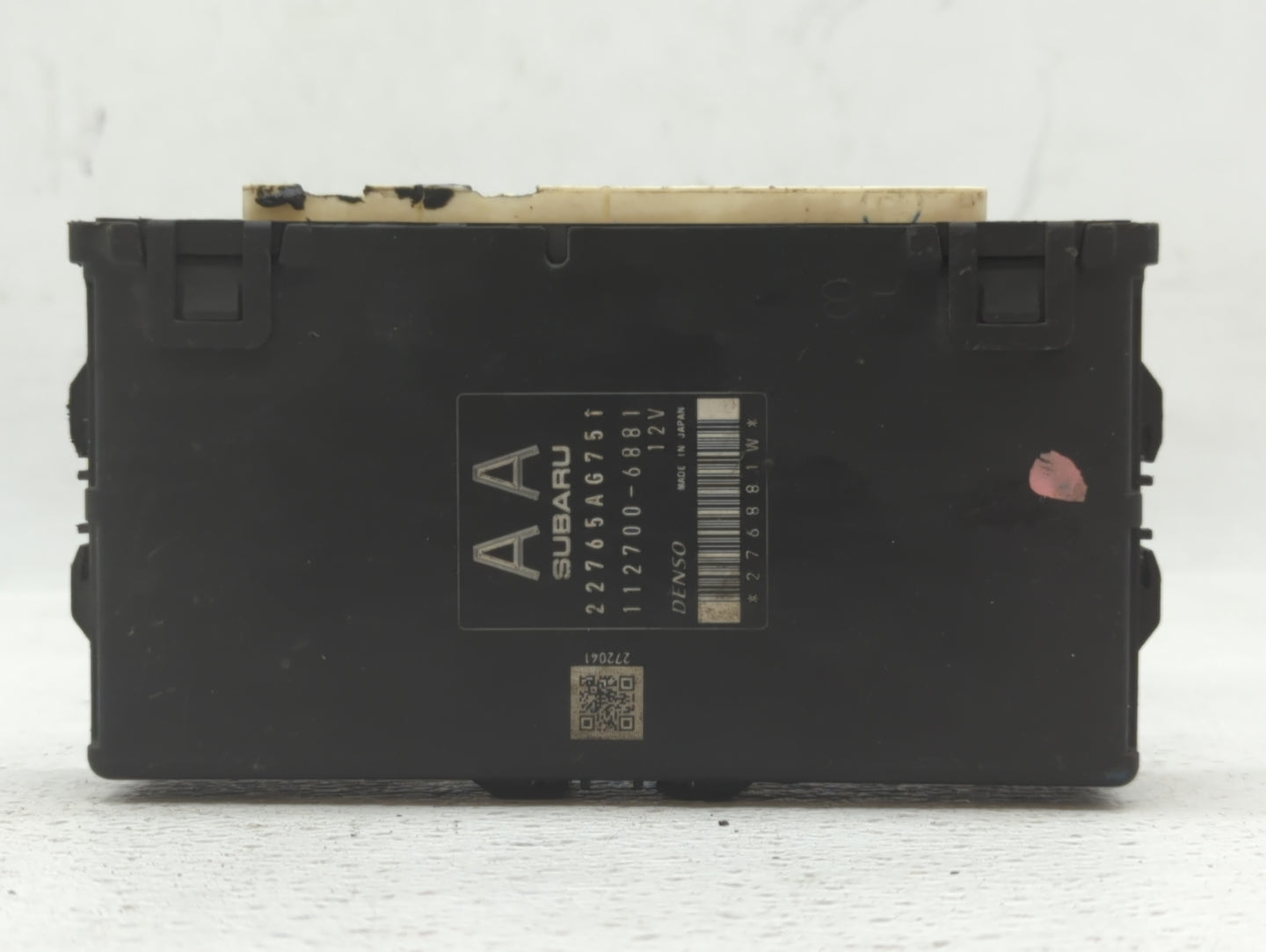 2015-2016 Subaru Forester PCM Engine Control Computer ECU ECM PCU OEM P/N:22765AG751 22765AG752 Fits Fits 2015 2016 OEM Used