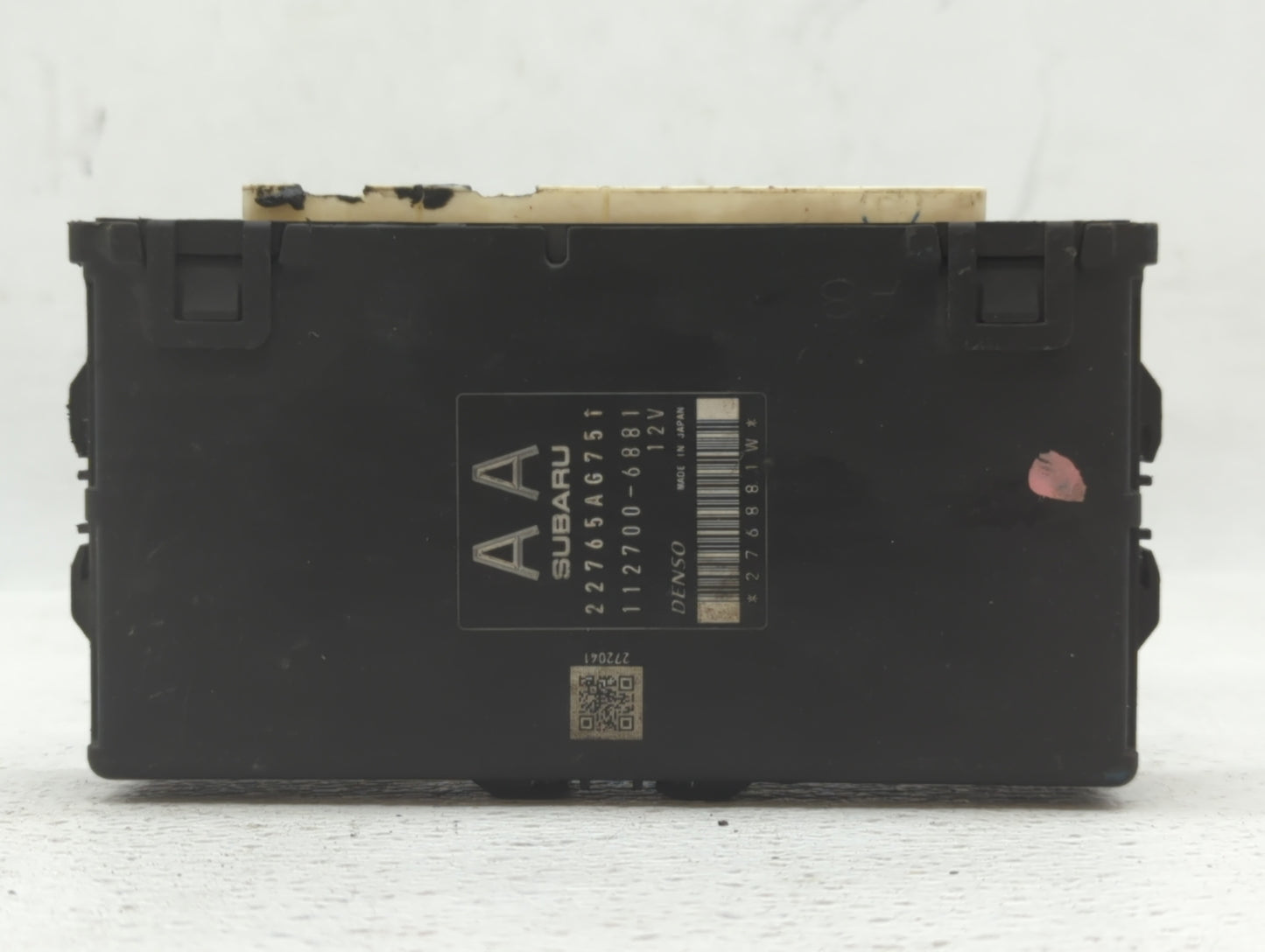 2015-2016 Subaru Forester PCM Engine Control Computer ECU ECM PCU OEM P/N:22765AG751 22765AG752 Fits Fits 2015 2016 OEM Used