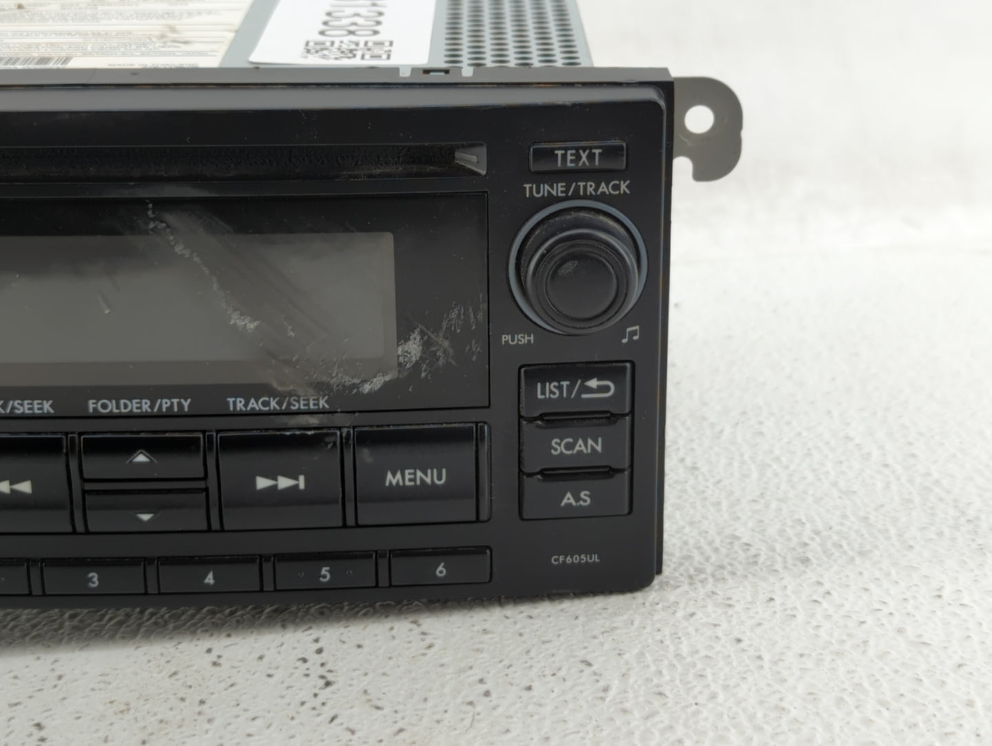 2015 Subaru Forester Am Fm Cd Player Radio Receiver - Oemusedautoparts1.com