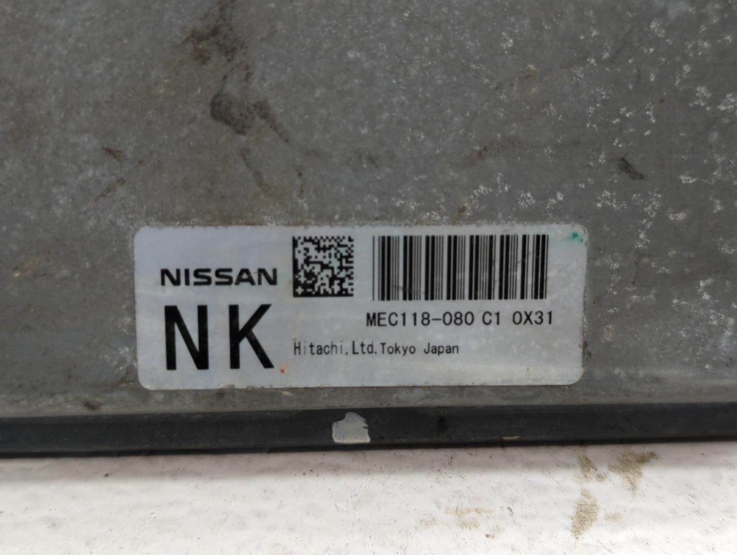 2015-2016 Subaru Forester PCM Engine Control Computer ECU ECM PCU OEM P/N:MEC118-080 C1 Fits Fits 2015 2016 OEM Used Auto Pa