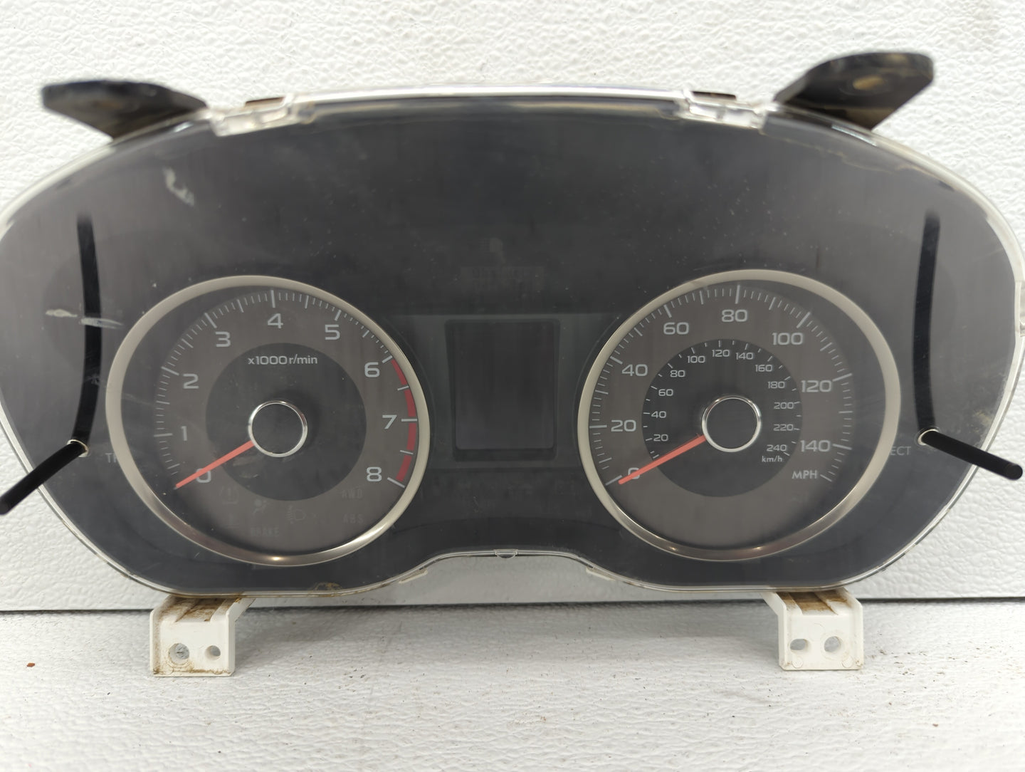 2015 Subaru Forester Instrument Cluster Speedometer Gauges P/N:85004SG120 85002SG030 Fits OEM Used Auto Parts - Oemusedautop