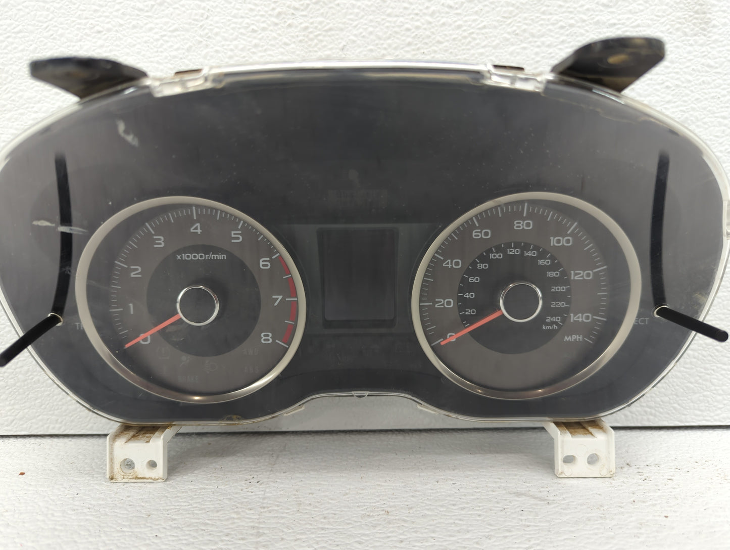 2015 Subaru Forester Instrument Cluster Speedometer Gauges P/N:85004SG120 85002SG030 Fits OEM Used Auto Parts - Oemusedautop