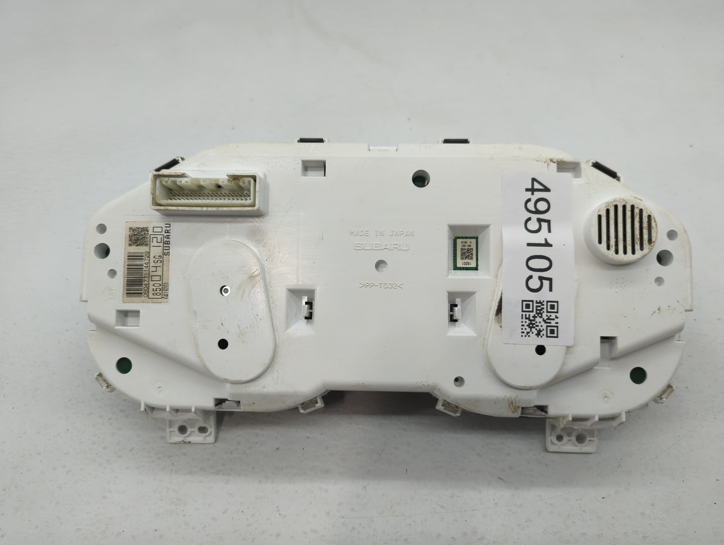 2015 Subaru Forester Instrument Cluster Speedometer Gauges P/N:85004SG120 85002SG030 Fits OEM Used Auto Parts - Oemusedautop