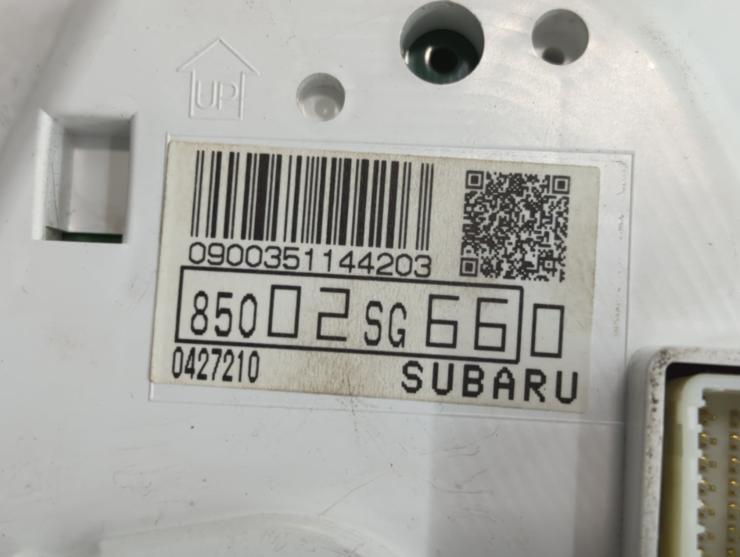 2015 Subaru Forester Instrument Cluster Speedometer Gauges P/N:85002SG660 Miles: Fits OEM Used Auto Parts - Oemusedautoparts