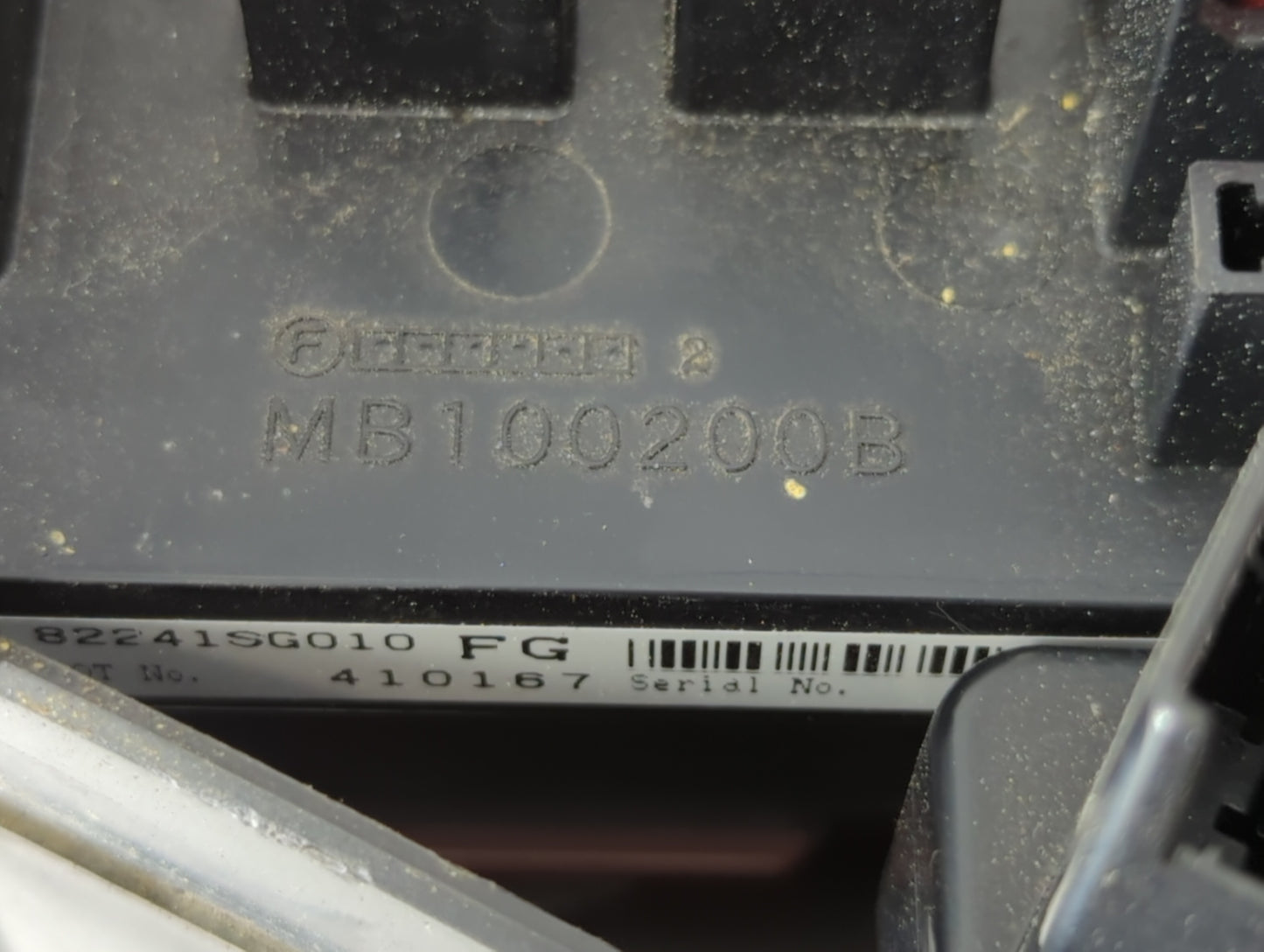 2014-2015 Subaru Forester Fusebox Fuse Box Panel Relay Module P/N:MB100200B Fits Fits 2014 2015 OEM Used Auto Parts - Oemuse