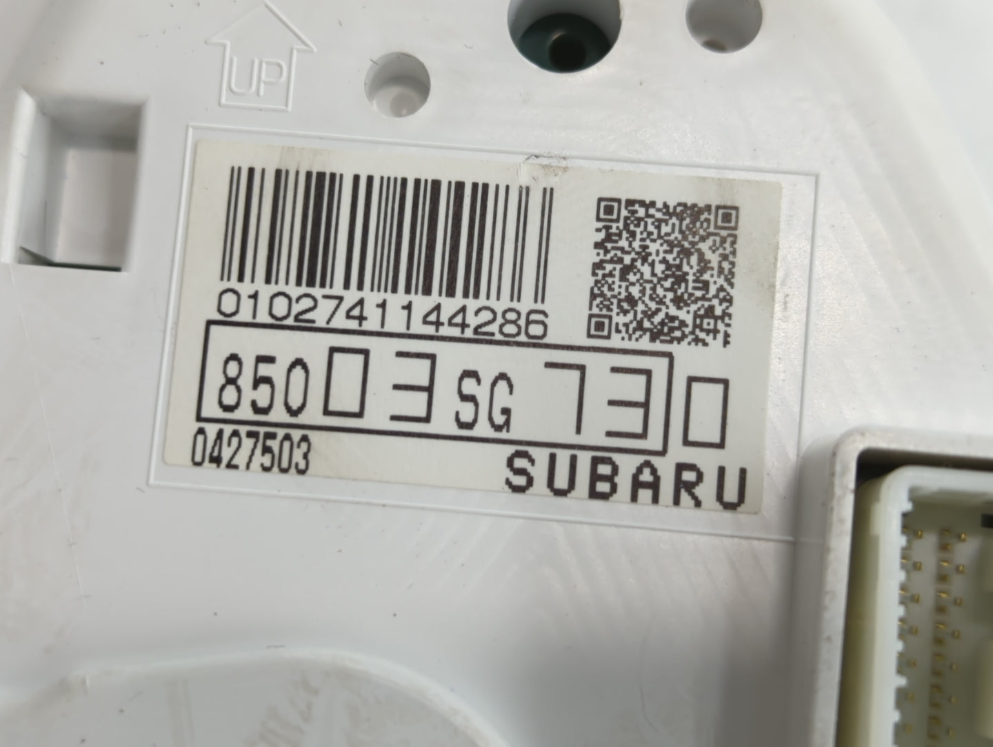 2015 Subaru Forester Instrument Cluster Speedometer Gauges P/N:85002SG660 85003SG730 Fits OEM Used Auto Parts - Oemusedautop