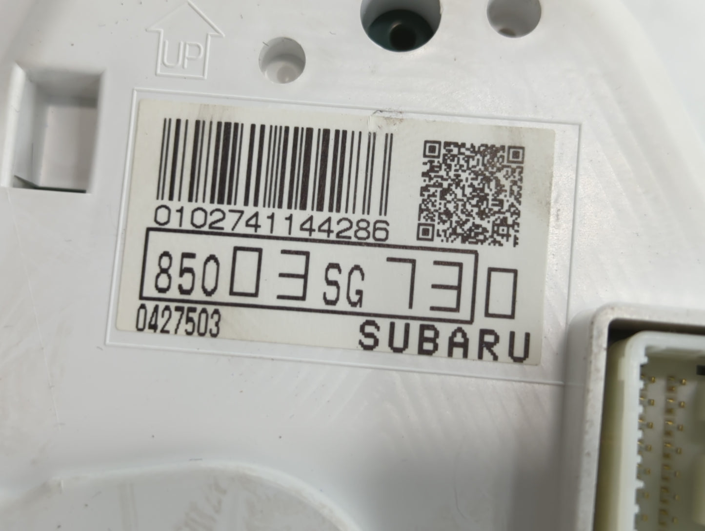 2015 Subaru Forester Instrument Cluster Speedometer Gauges P/N:85002SG660 85003SG730 Fits OEM Used Auto Parts - Oemusedautop
