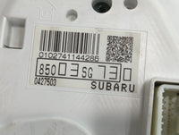 2015 Subaru Forester Instrument Cluster Speedometer Gauges P/N:85002SG660 85003SG730 Fits OEM Used Auto Parts - Oemusedautop