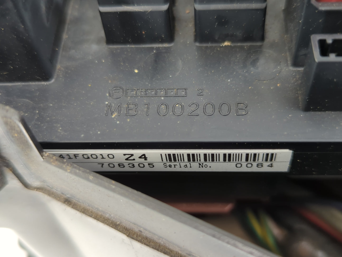 2014-2015 Subaru Forester Fusebox Fuse Box Panel Relay Module P/N:MB100200B Fits Fits 2014 2015 OEM Used Auto Parts - Oemuse