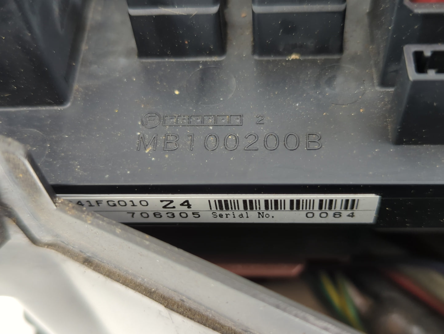 2014-2015 Subaru Forester Fusebox Fuse Box Panel Relay Module P/N:MB100200B Fits Fits 2014 2015 OEM Used Auto Parts - Oemuse