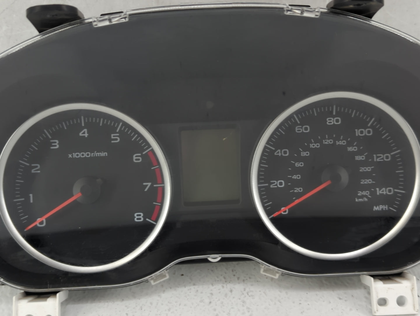 2015 Subaru Forester Instrument Cluster Speedometer Gauges P/N:85002SG660 Fits OEM Used Auto Parts - Oemusedautoparts1.com