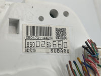 2015 Subaru Forester Instrument Cluster Speedometer Gauges P/N:85002SG660 Fits OEM Used Auto Parts - Oemusedautoparts1.com