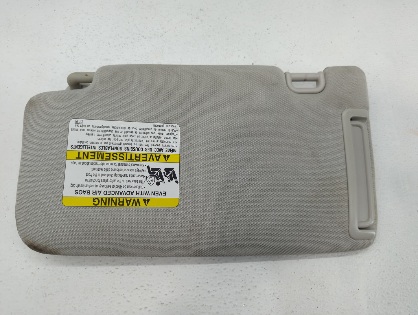 2014-2016 Subaru Forester Sun Visor Shade Replacement Passenger Right Mirror Fits Fits 2014 2015 2016 OEM Used Auto Parts - 