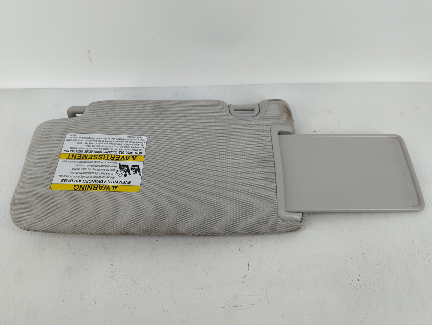 2015 Subaru Forester Sun Visor Shade Replacement Passenger Right Mirror Fits OEM Used Auto Parts - Oemusedautoparts1.com