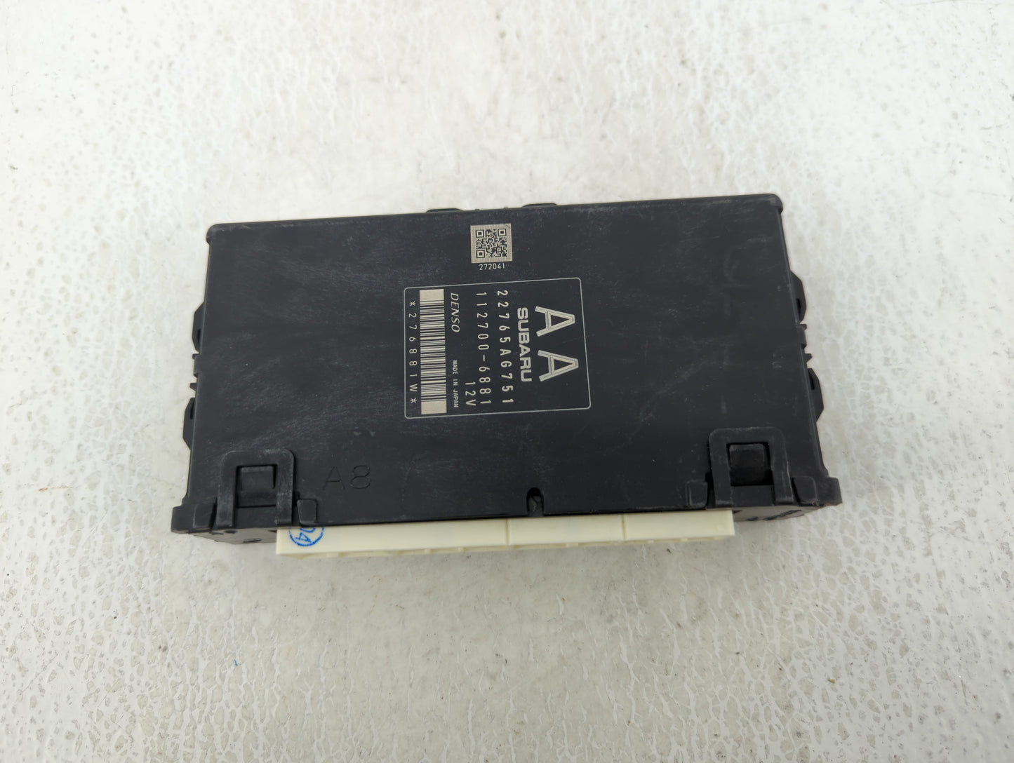 2015-2016 Subaru Forester PCM Engine Control Computer ECU ECM PCU OEM P/N:22765AG751 112700-6881 Fits Fits 2015 2016 OEM Use