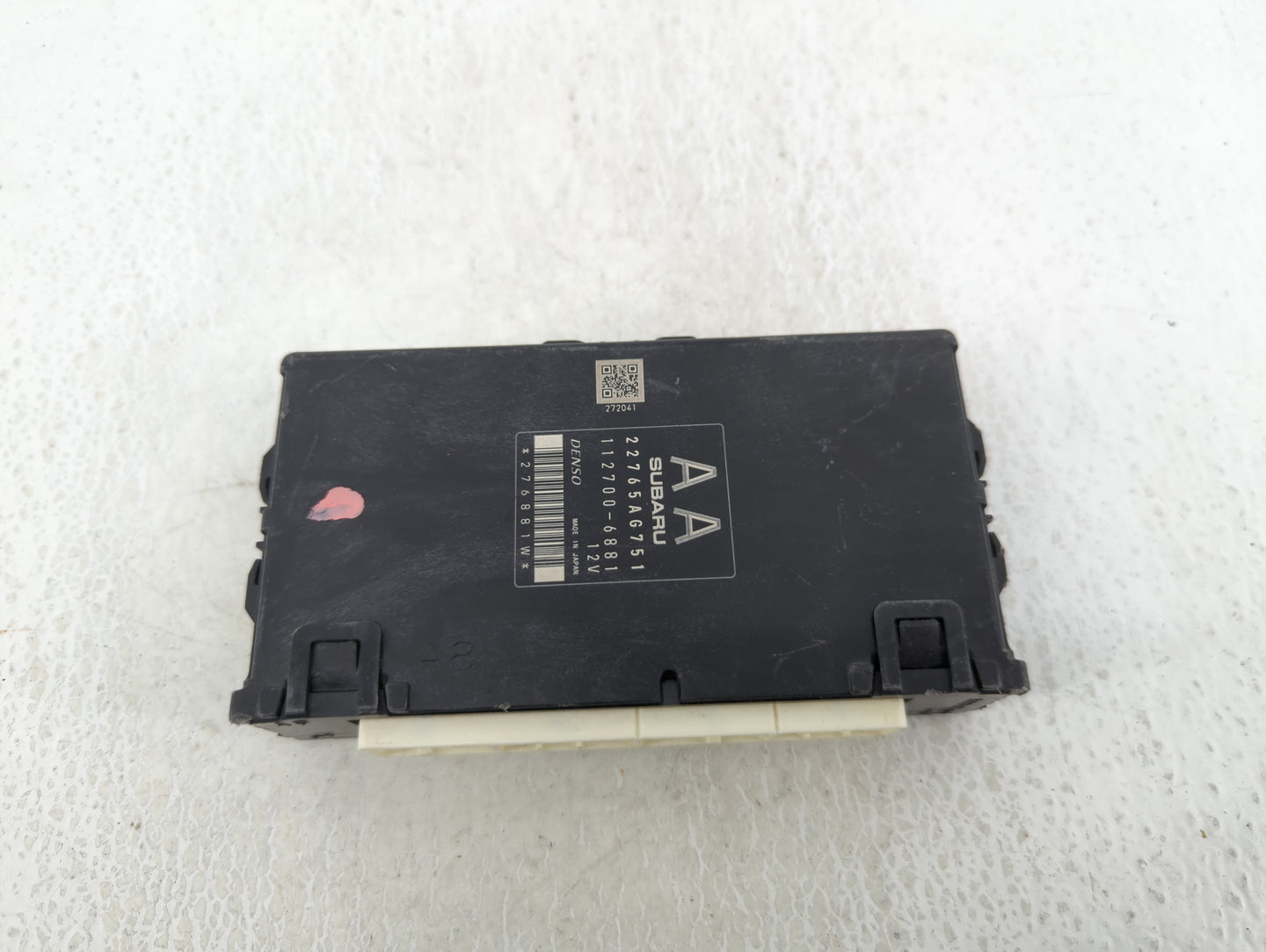 2015-2016 Subaru Forester PCM Engine Control Computer ECU ECM PCU OEM P/N:112700-6881 22765AG751 Fits Fits 2015 2016 OEM Use