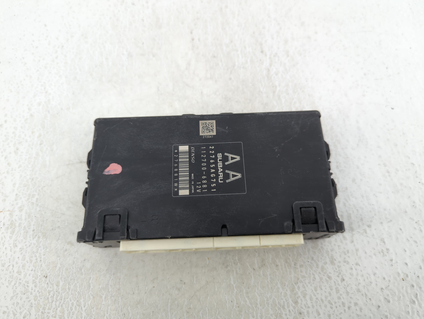 2015-2016 Subaru Forester PCM Engine Control Computer ECU ECM PCU OEM P/N:112700-6881 22765AG751 Fits Fits 2015 2016 OEM Use