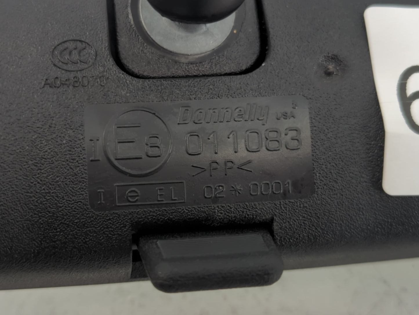 2015 Subaru Forester Interior Rear View Mirror Replacement OEM P/N:58011083 Fits OEM Used Auto Parts - Oemusedautoparts1.com