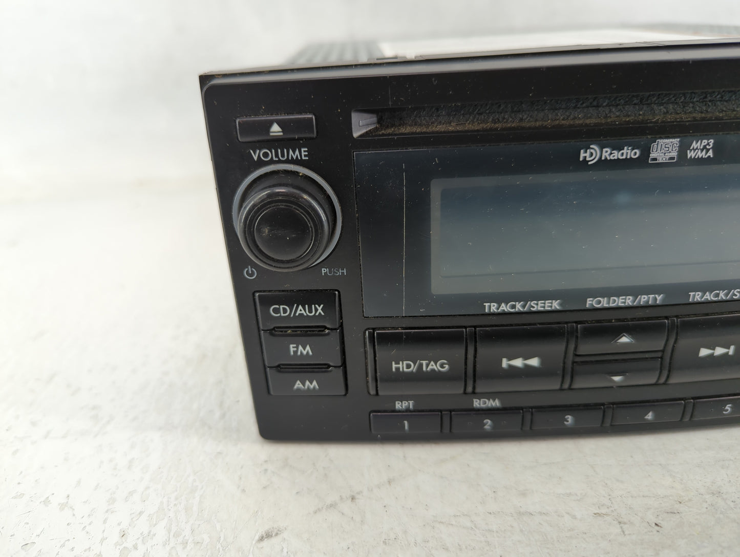 2015 Subaru Forester Radio AM FM Cd Player Receiver Replacement P/N:86201SG600 86201SG620 Fits OEM Used Auto Parts - Oemused