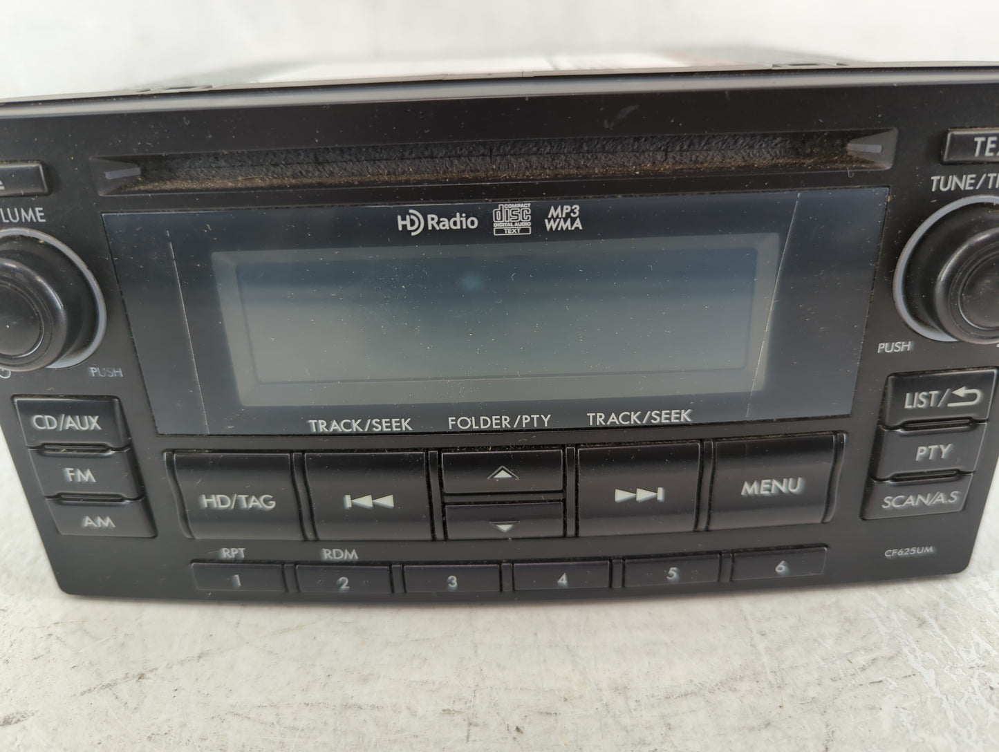 2015 Subaru Forester Radio AM FM Cd Player Receiver Replacement P/N:86201SG600 86201SG620 Fits OEM Used Auto Parts - Oemused