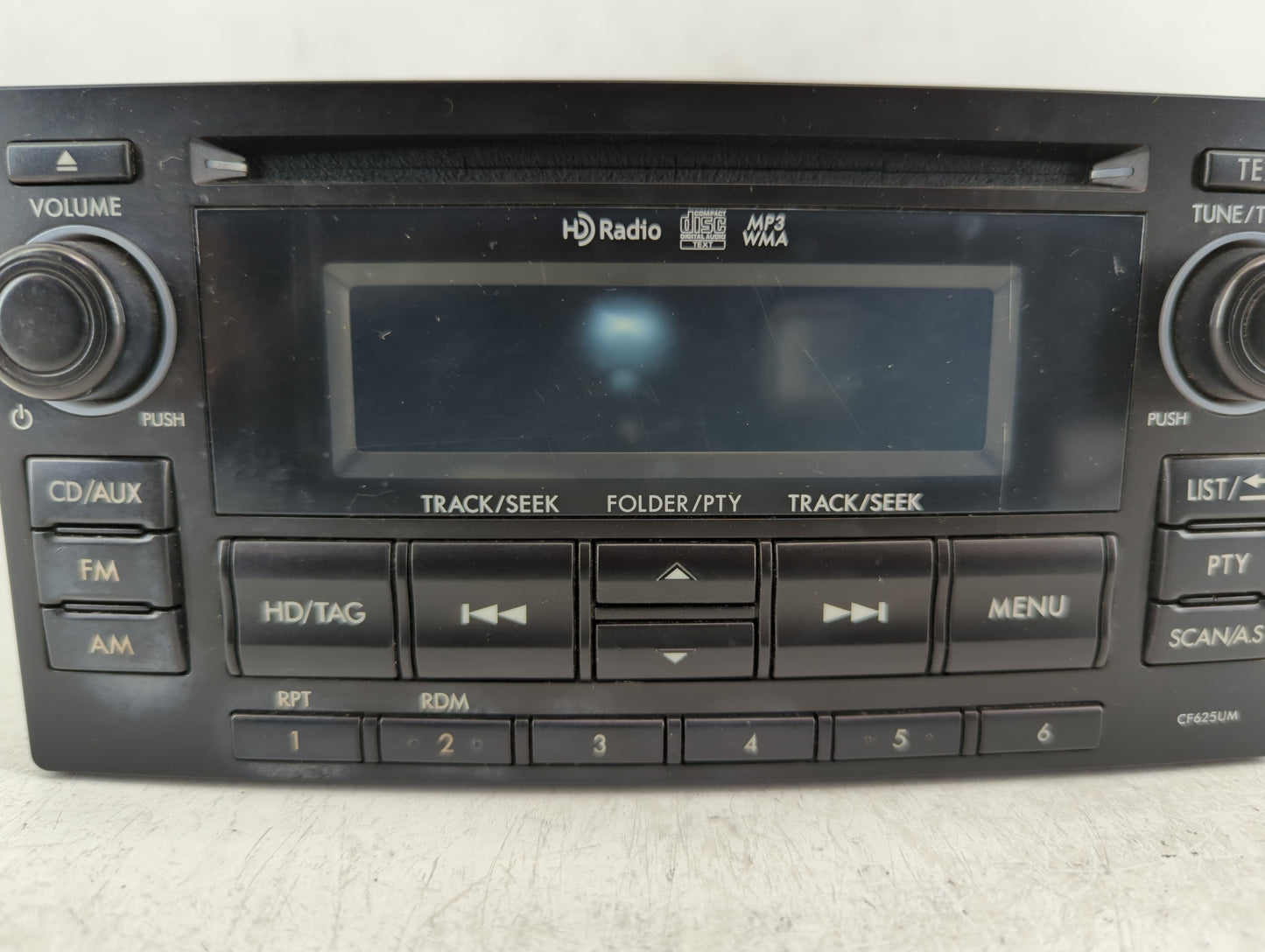 2015 Subaru Forester Radio AM FM Cd Player Receiver Replacement P/N:86201SG620 Fits OEM Used Auto Parts - Oemusedautoparts1.