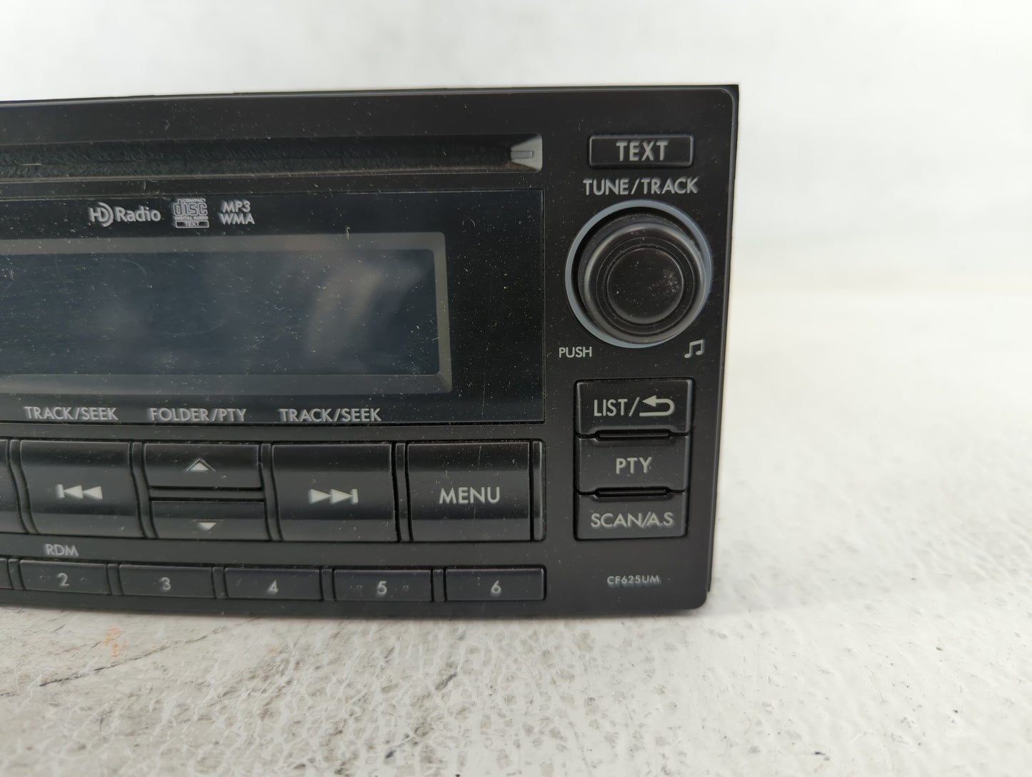 2015 Subaru Forester Radio AM FM Cd Player Receiver Replacement P/N:86201SG600 86201SG620 Fits OEM Used Auto Parts - Oemused