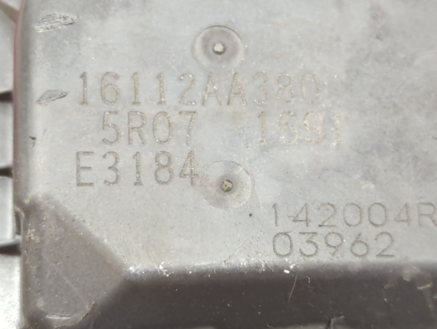 2011-2018 Subaru Forester Throttle Body P/N:7R07 1691 16112AA380 Fits Fits 2011 2012 2013 2014 2015 2016 2017 2018 OEM Used 