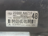 2014-2018 Subaru Forester Car Starter Motor Solenoid OEM P/N:23300 AA710 Fits OEM Used Auto Parts - Oemusedautoparts1.com
