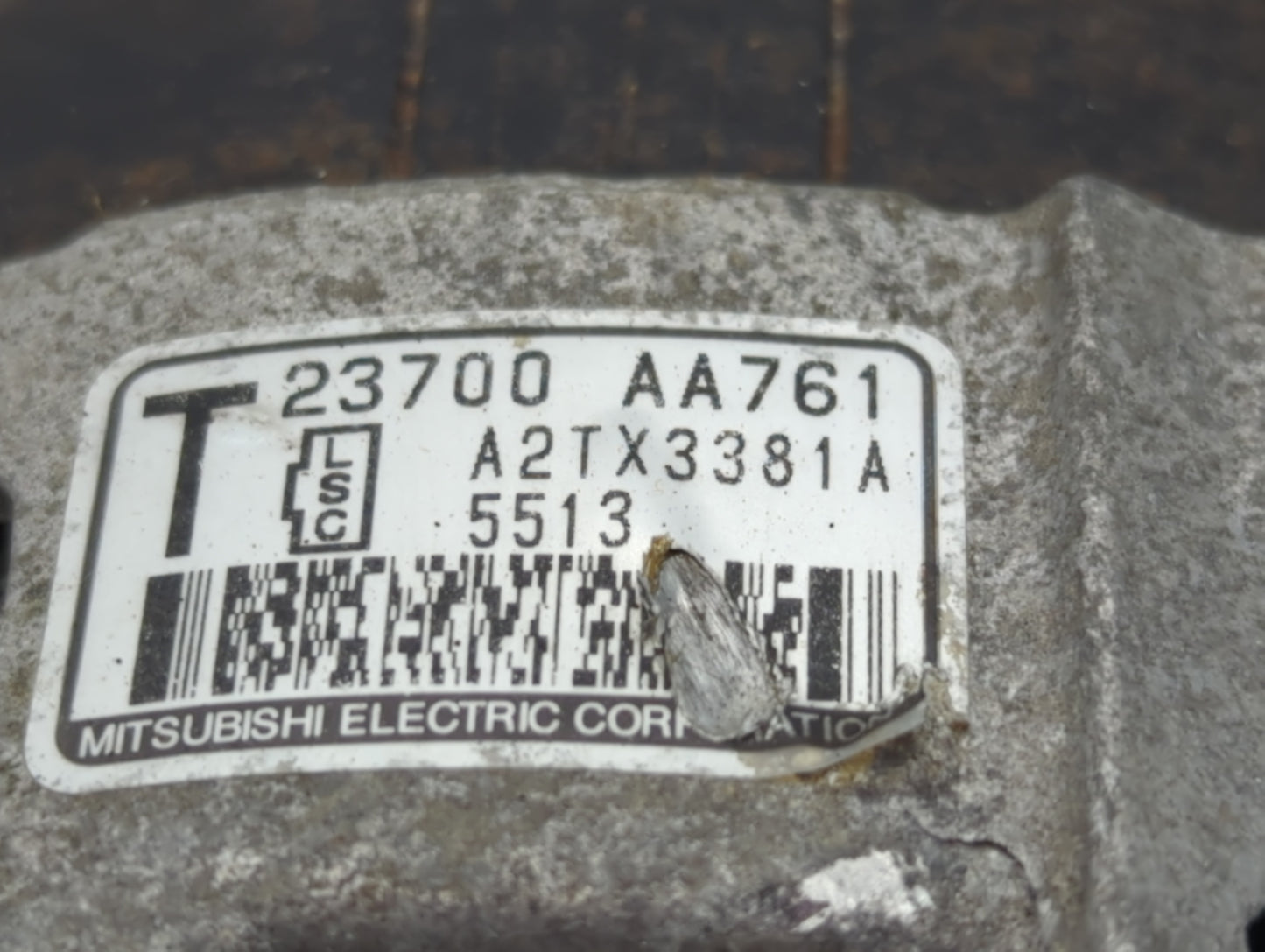 2017-2018 Subaru Forester Alternator Replacement Generator Charging Assembly Engine OEM P/N:23700 AA761 Fits Fits 2017 2018 