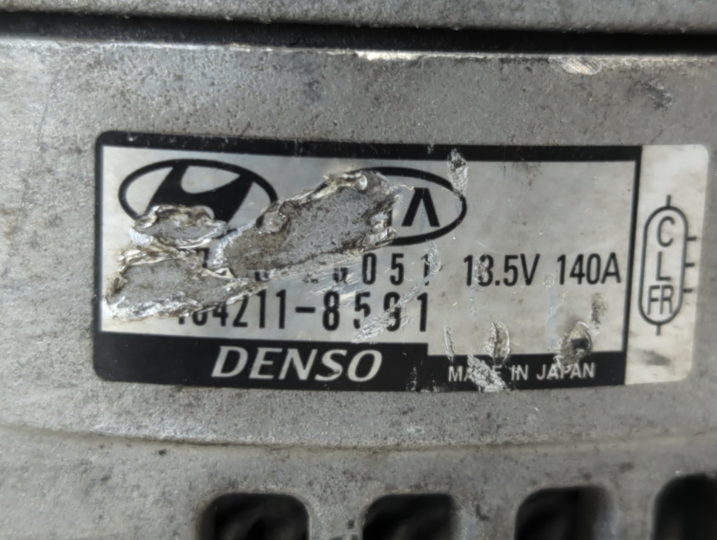 2017-2018 Subaru Forester Alternator Replacement Generator Charging Assembly Engine OEM P/N:104211-8591 Fits Fits 2017 2018 