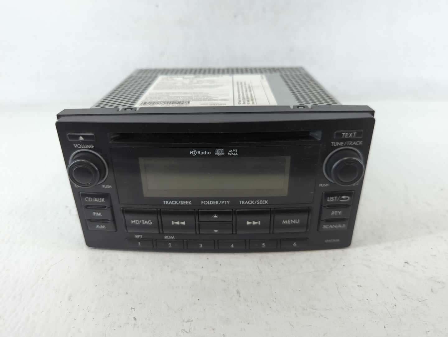 2015 Subaru Forester Am Fm Cd Player Radio Receiver - Oemusedautoparts1.com