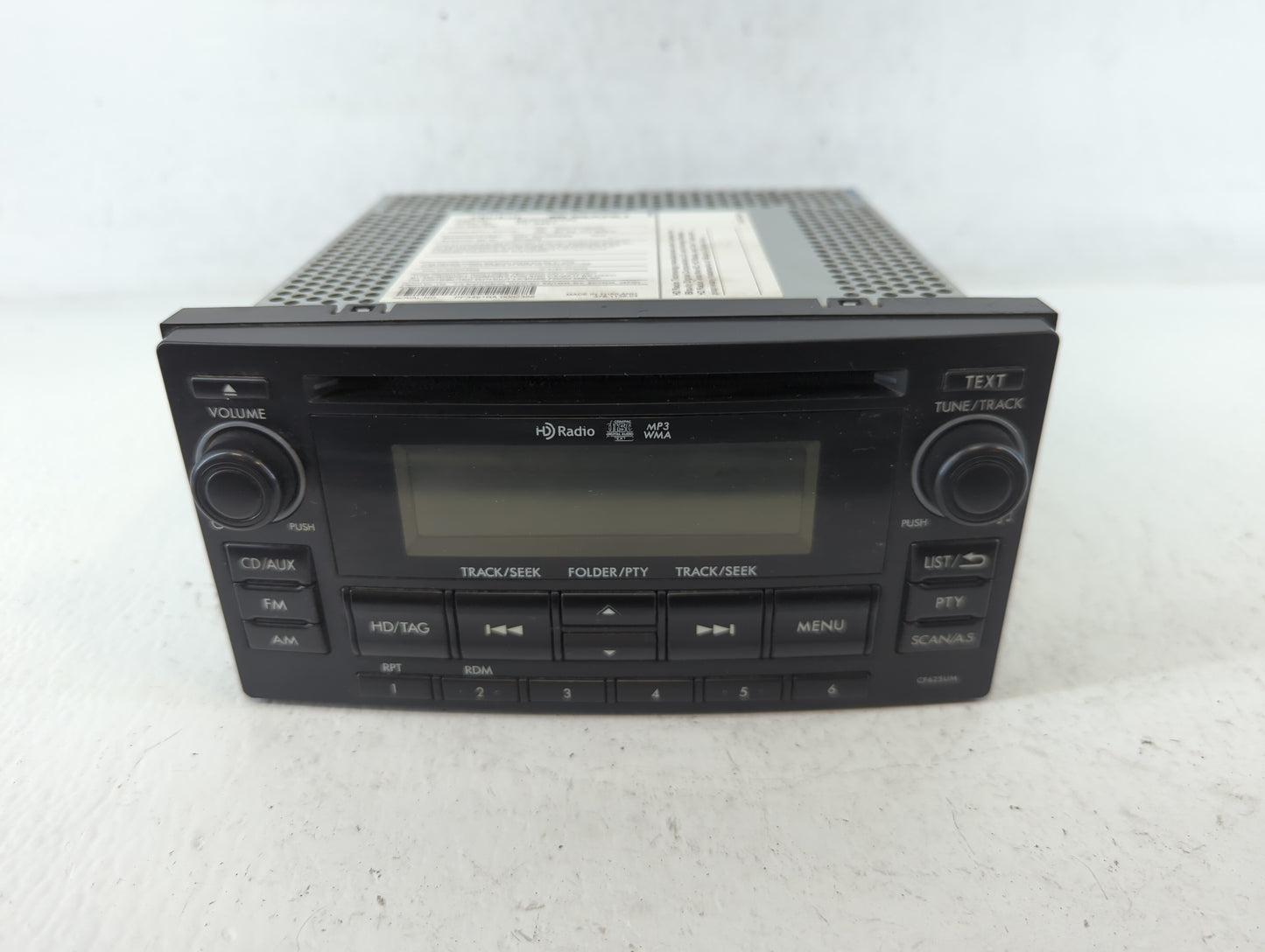 2015 Subaru Forester Am Fm Cd Player Radio Receiver - Oemusedautoparts1.com