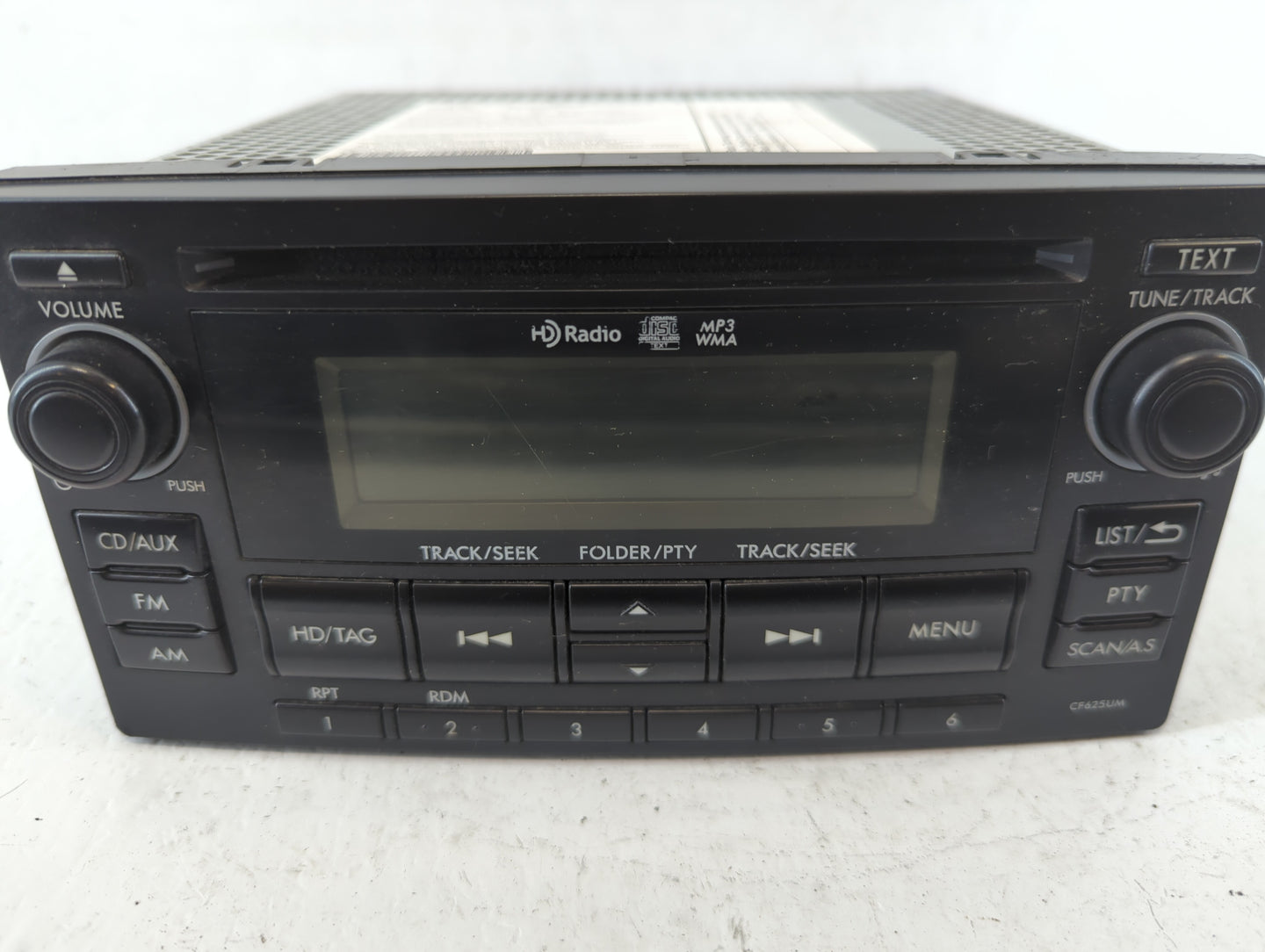 2015 Subaru Forester Am Fm Cd Player Radio Receiver - Oemusedautoparts1.com