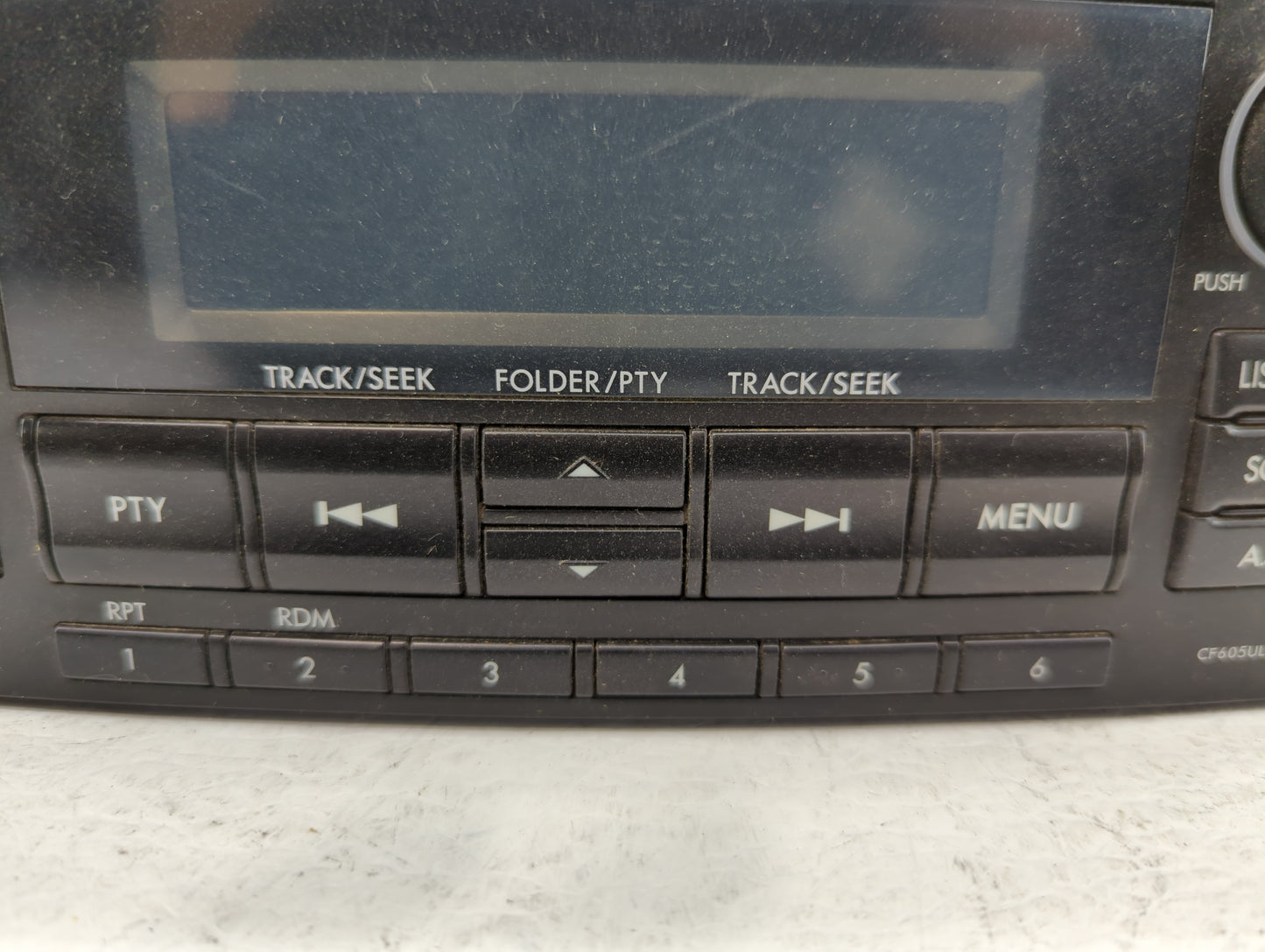 2015 Subaru Forester Am Fm Cd Player Radio Receiver - Oemusedautoparts1.com