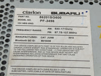 2015 Subaru Forester Am Fm Cd Player Radio Receiver - Oemusedautoparts1.com