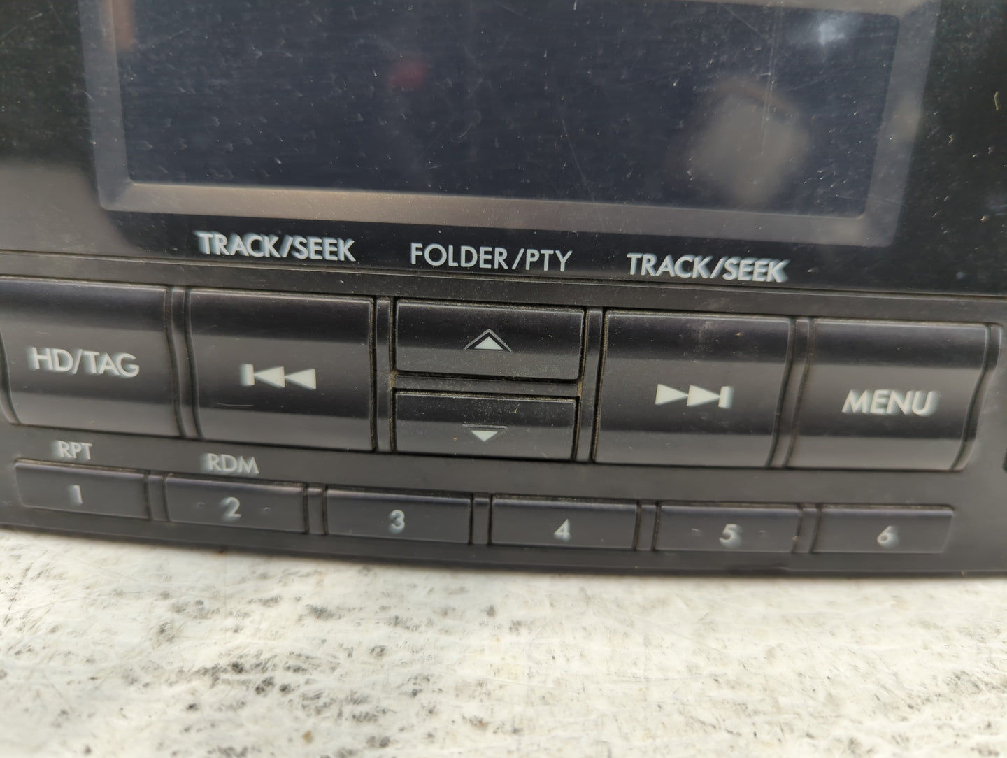 2015 Subaru Forester Radio AM FM Cd Player Receiver Replacement P/N:PF-3491 86201SG620 Fits OEM Used Auto Parts - Oemusedaut