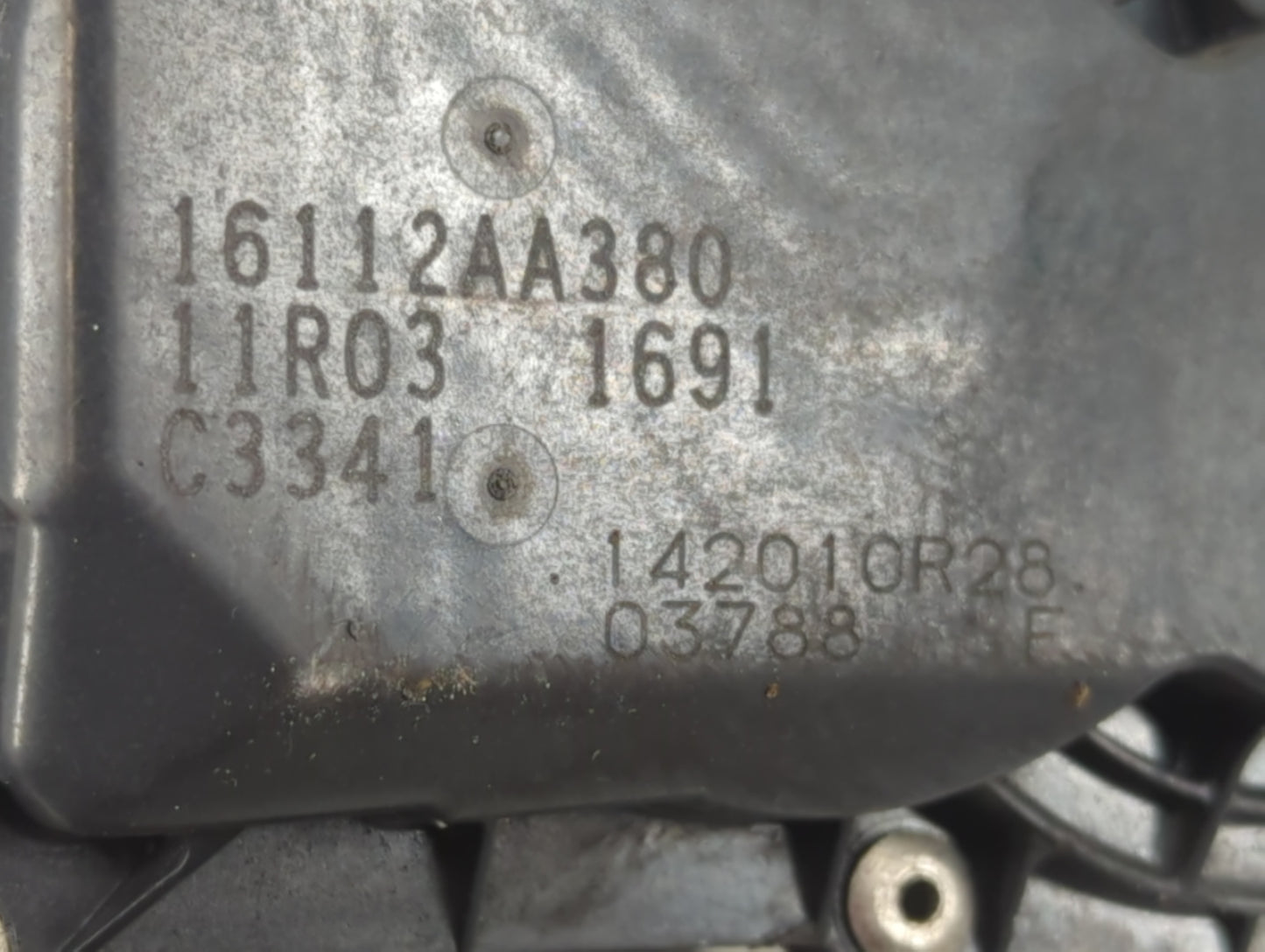 2011-2018 Subaru Forester Throttle Body P/N:16112AA380 Fits Fits 2011 2012 2013 2014 2015 2016 2017 2018 OEM Used Auto Parts