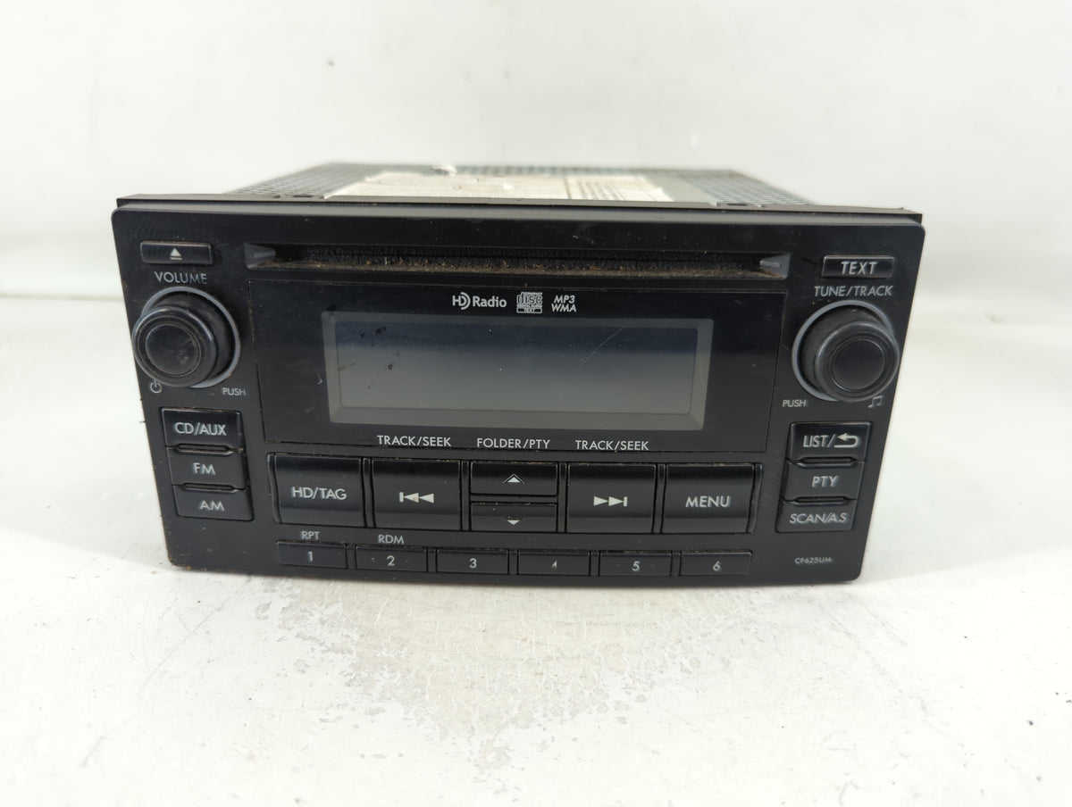 2014-2015 Subaru Forester Radio AM FM Cd Player Receiver Replacement P/N:86201SG600 86201SG620 Fits Fits 2014 2015 OEM Used 